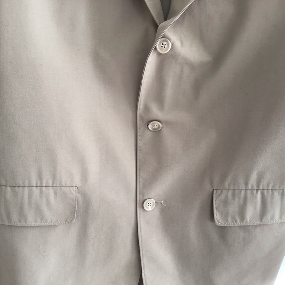 Vintage John Weizmann by Palm Beach union made khaki sports coat. 44 to 46 long. - Picture 2 of 10